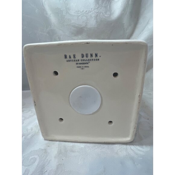 Rae Dunn Ceramic Bird House Perch Artisan Collection - Picture 2 of 5